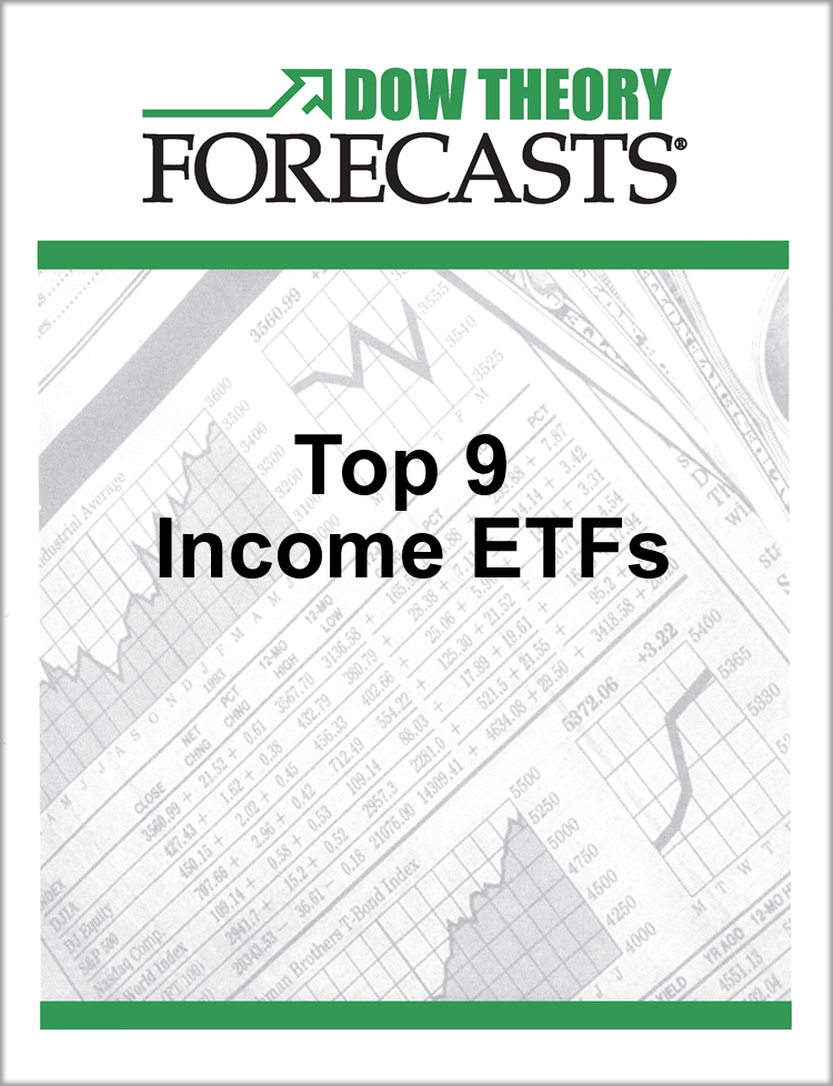 Top 9 Income ETFs